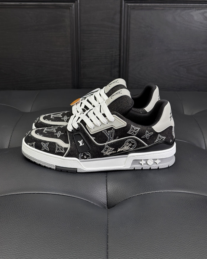 NIGO Louis Vuitton LV Trainer Sneaker Shoes 1AJ363 1AJ343 #nigo335591