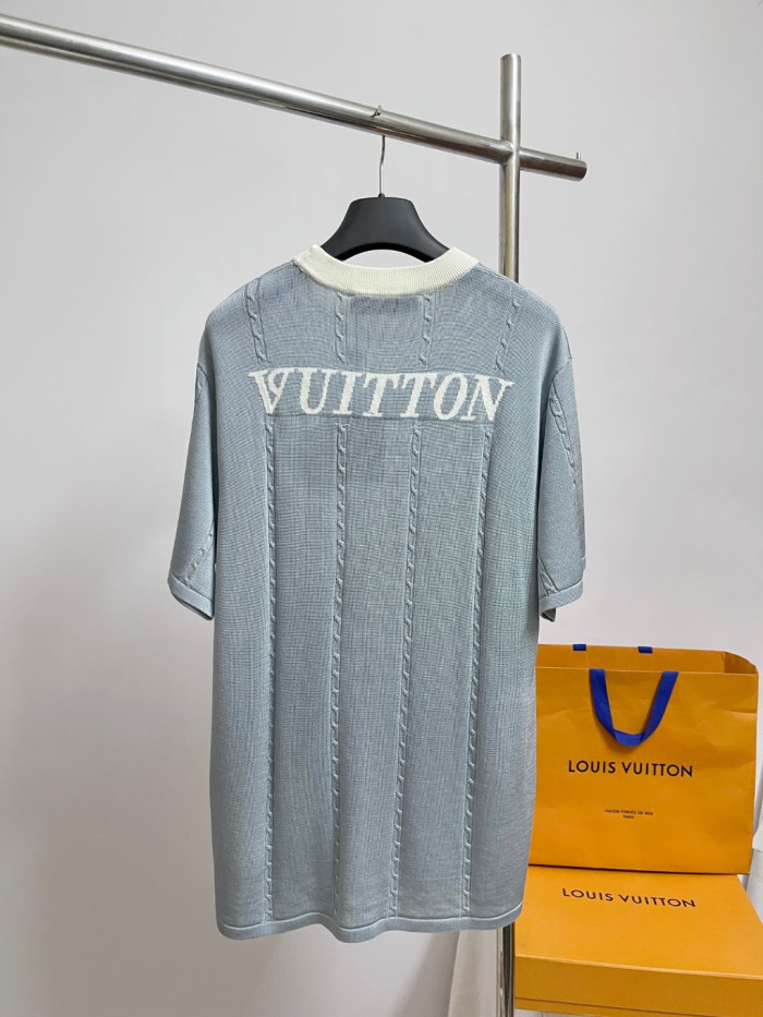 NIGO Louis Vuitton Silk-Cotton Short-Sleeved Crewneck 1AIJYI #nigo335509