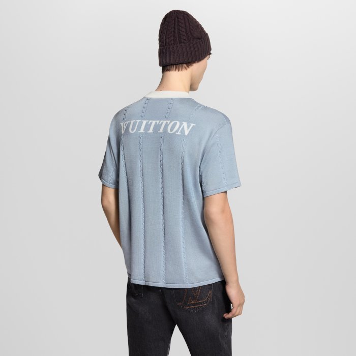 NIGO Louis Vuitton Silk-Cotton Short-Sleeved Crewneck 1AIJYI #nigo335509