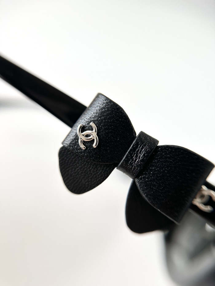 NIGO Chanel Cat Eye Sunglasses Acetate Calfskin #nigo335511