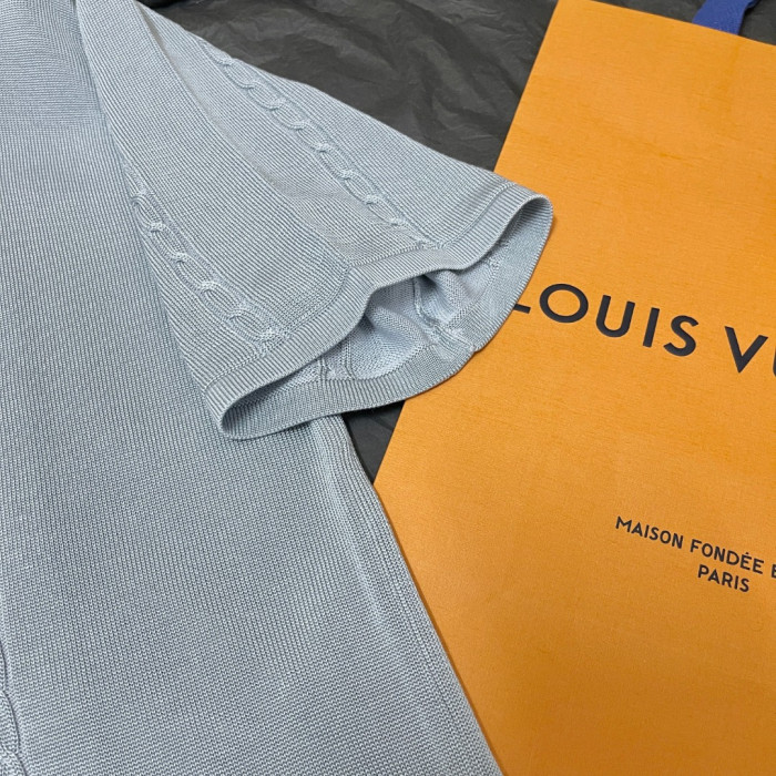 NIGO Louis Vuitton Silk-Cotton Short-Sleeved Crewneck 1AIJYI #nigo335509