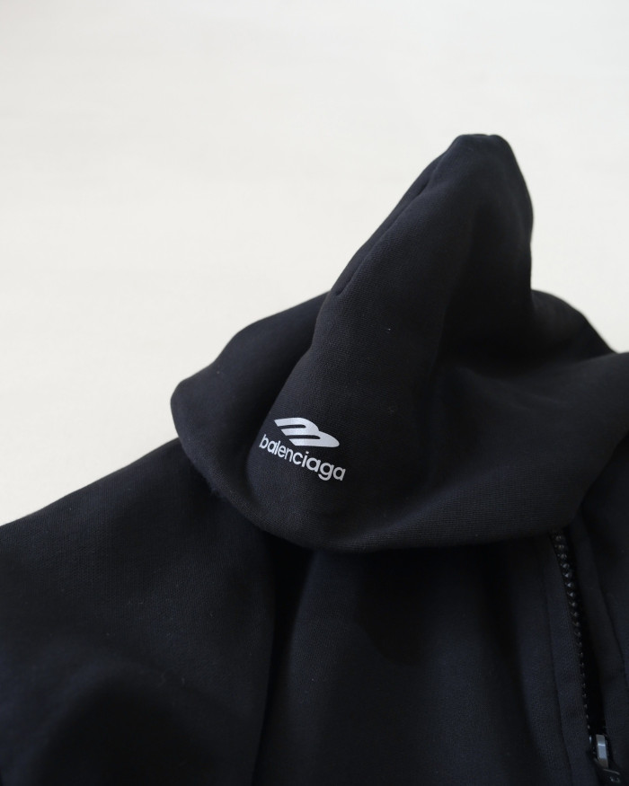 NIGO Balenciaga 3b Sports Icon Outerwear Zip-up Hoodie #nigo335568
