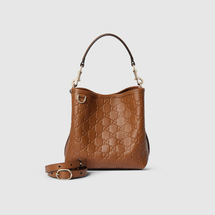 NIGO Gucci GG Emblem Small Bucket Bag #nigo335481