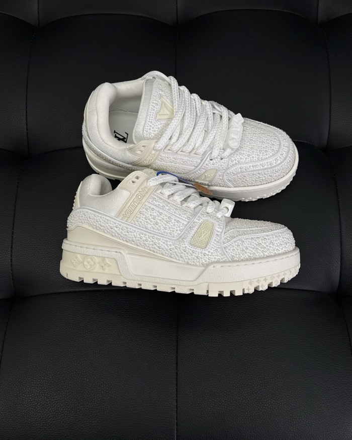 NIGO Louis Vuitton LV Trainer Sneaker Shoes 1AHTNJ#nigo335521