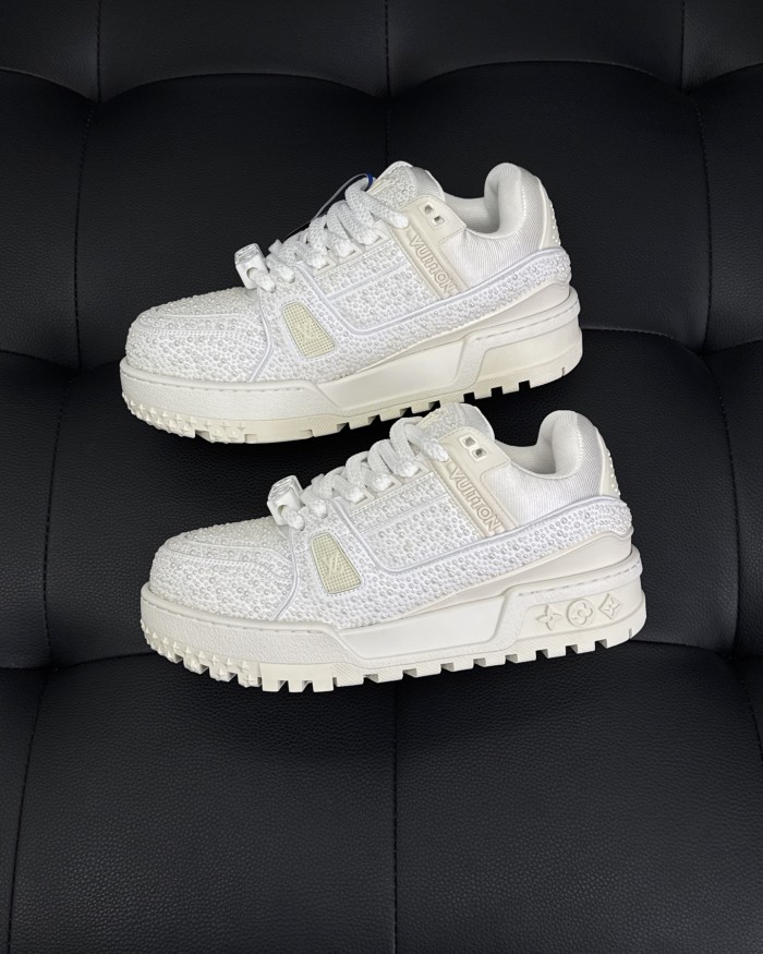 NIGO Louis Vuitton LV Trainer Sneaker Shoes 1AHTNJ#nigo335521