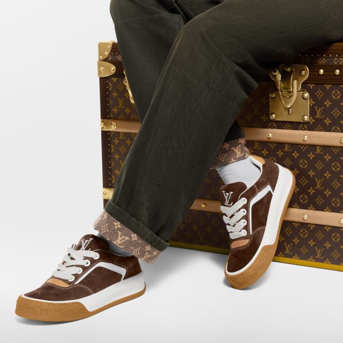 NIGO Louis Vuitton LV Tilted Sneaker Shoes 1AJ744 #nigo335335