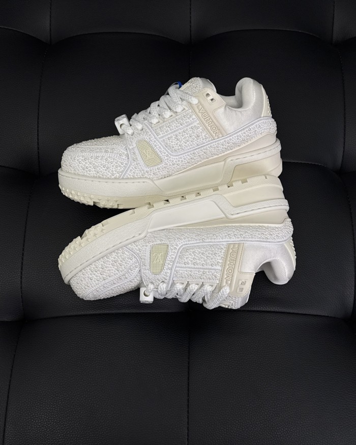 NIGO Louis Vuitton LV Trainer Sneaker Shoes 1AHTNJ#nigo335521