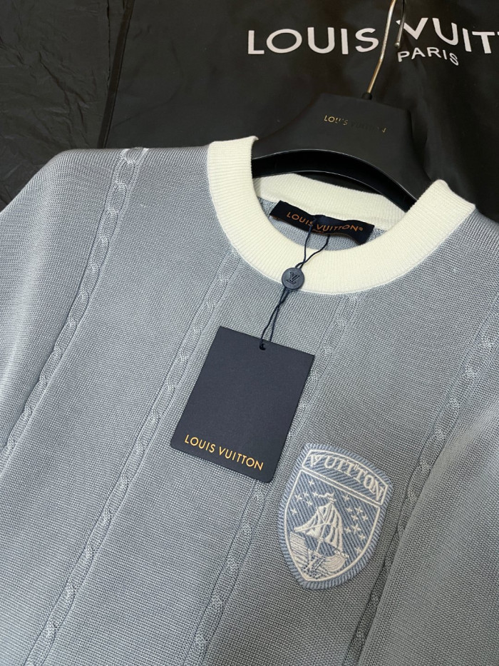 NIGO Louis Vuitton Silk-Cotton Short-Sleeved Crewneck 1AIJYI #nigo335509