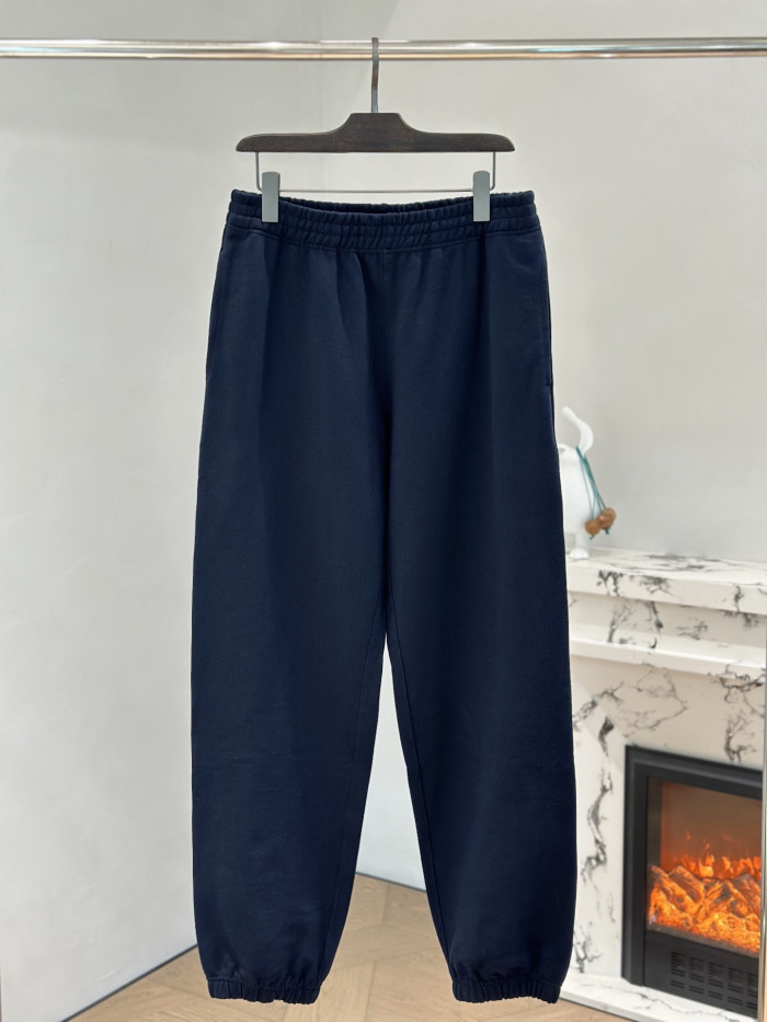 NIGO Burberry Men's Cotton Hoodie Jogging Pants in Navy #nigo335634