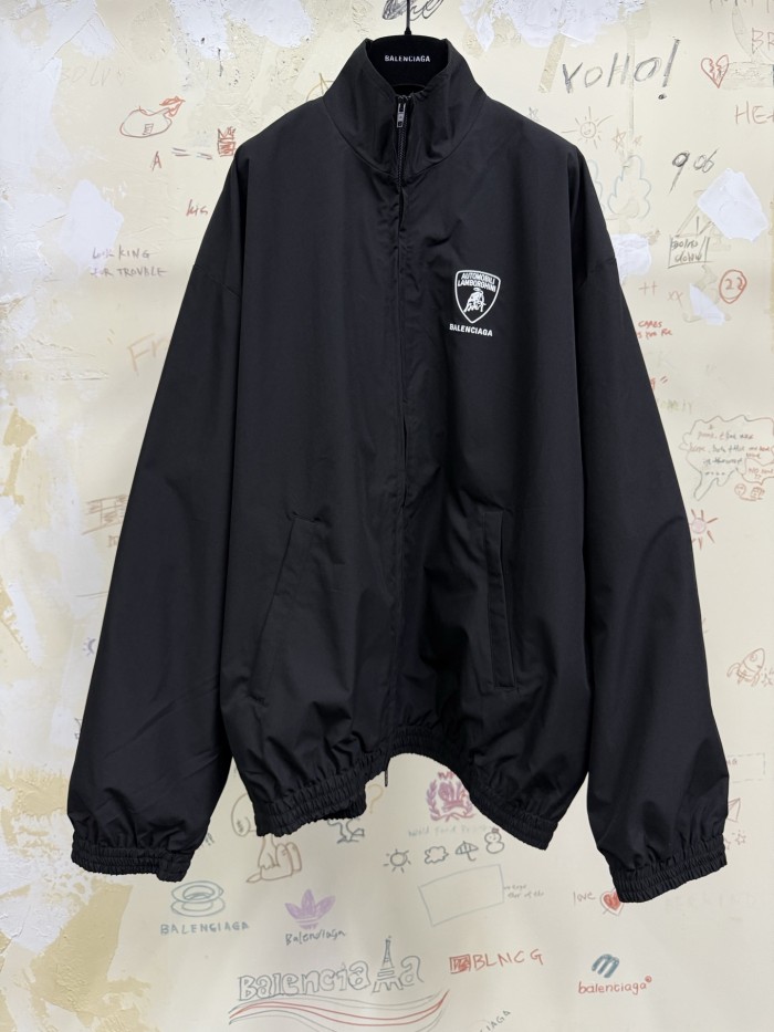 NIGO Balenciaga Men's Automobili Lamborghini Tracksuit Jacket Pants in Black#nigo323881