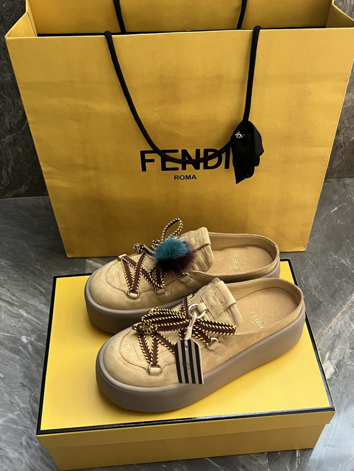 NIGO Fendi Apres Chic Leather Brown #nigo335700