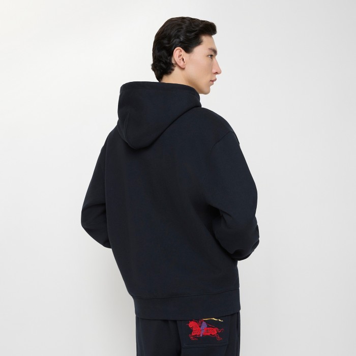 NIGO Burberry Men's Cotton Hoodie Jogging Pants in Navy #nigo335634