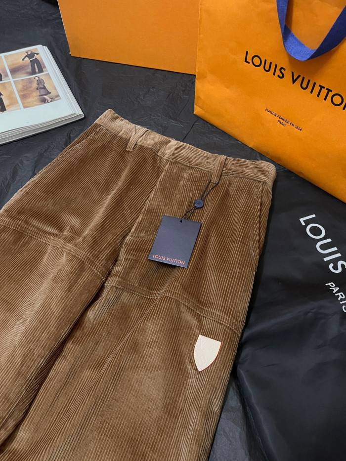 NIGO Louis Vuitton Casual Corduroy Pants 1AJBYH #nigo335651