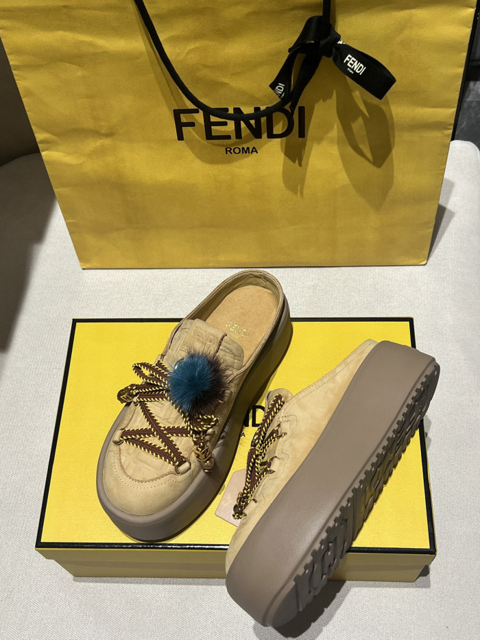 NIGO Fendi Apres Chic Leather Brown #nigo335700