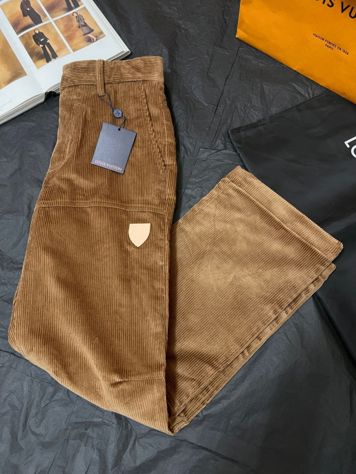 NIGO Louis Vuitton Casual Corduroy Pants 1AJBYH #nigo335651