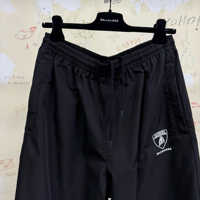 NIGO Balenciaga Men's Automobili Lamborghini Tracksuit Jacket Pants in Black#nigo323881