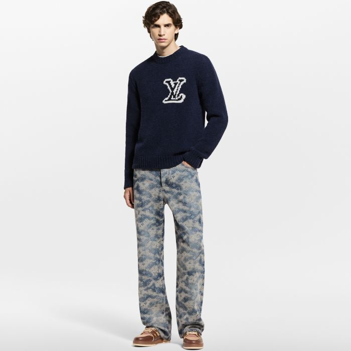 NIGO Louis Vuitton LV Intarsia Crewneck 1AJAZ1 #nigo335721