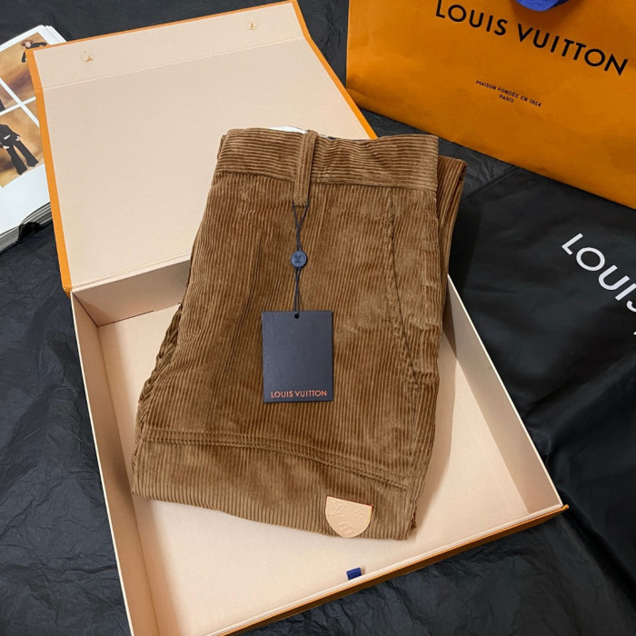 NIGO Louis Vuitton Casual Corduroy Pants 1AJBYH #nigo335651