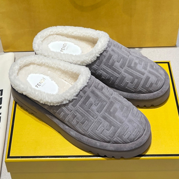NIGO Fendi Sabot Leather Brown #nigo335705