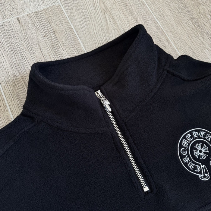 NIGO Chrome Herats Polar Fleece Zip Stand Collar Sweatshirt#nigo335654