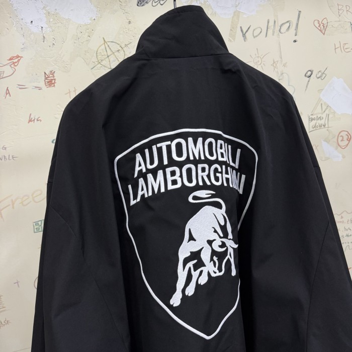 NIGO Balenciaga Men's Automobili Lamborghini Tracksuit Jacket Pants in Black#nigo323881