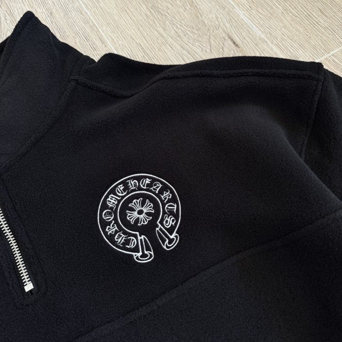 NIGO Chrome Herats Polar Fleece Zip Stand Collar Sweatshirt#nigo335654