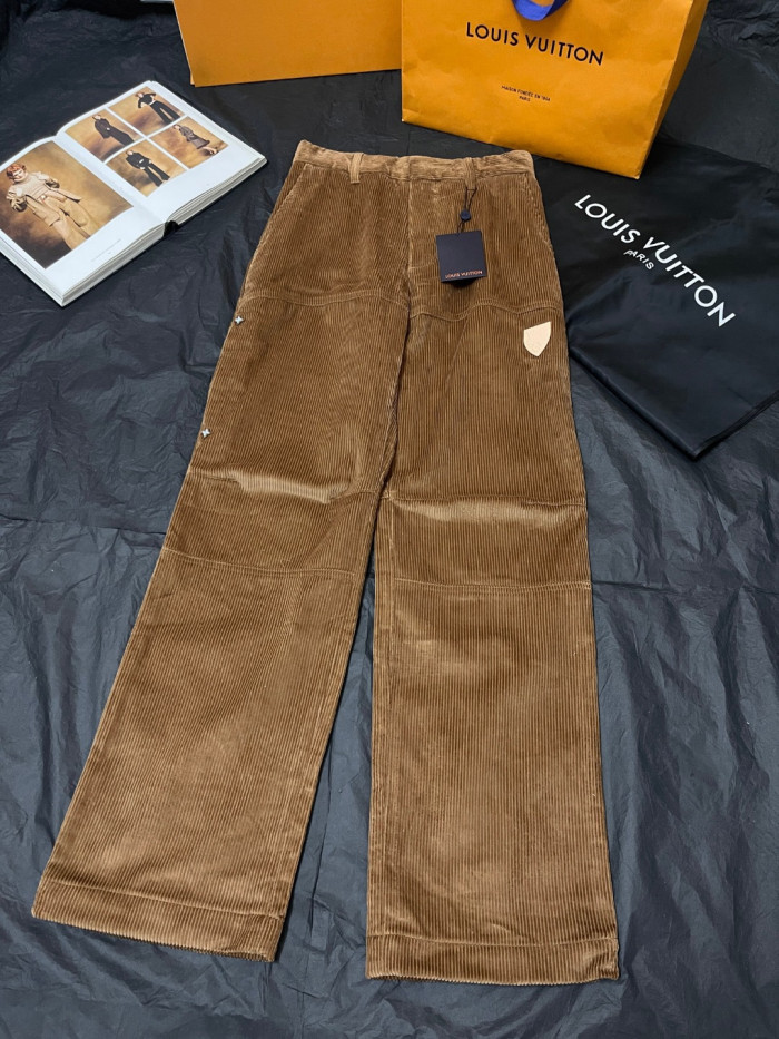 NIGO Louis Vuitton Casual Corduroy Pants 1AJBYH #nigo335651