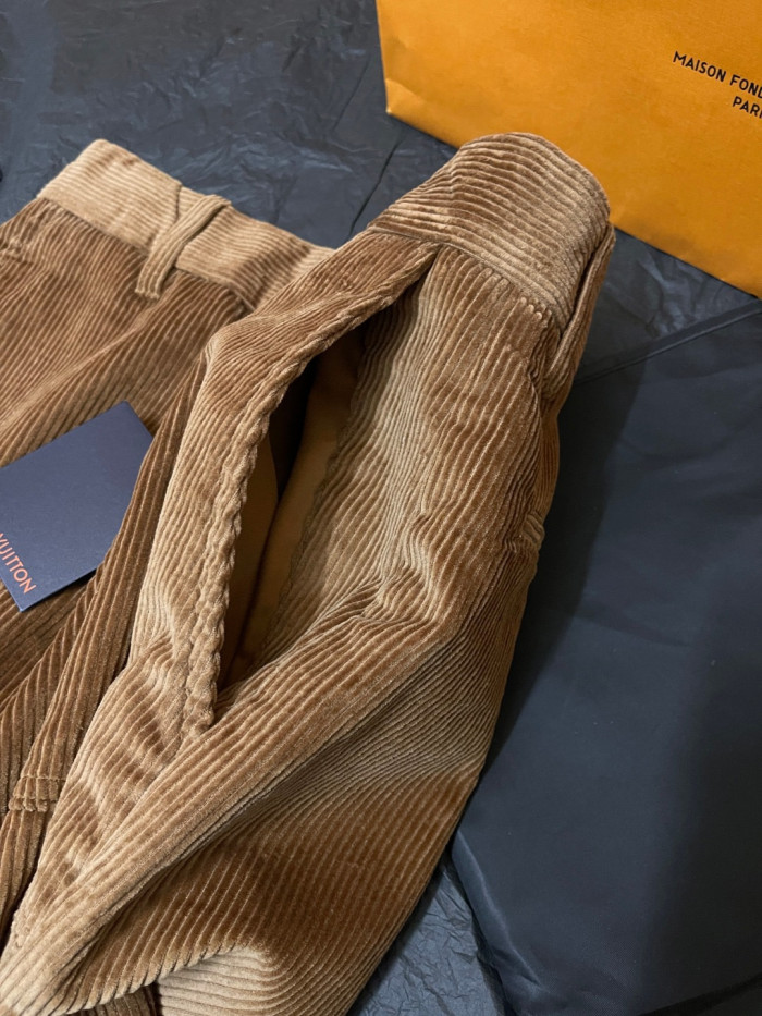 NIGO Louis Vuitton Casual Corduroy Pants 1AJBYH #nigo335651