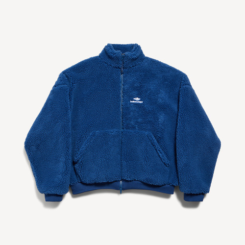 NIGO Balenciaga Men's 3b Sports Icon Ski Zip-up Jacket in Light Marine Blue #nigo335777