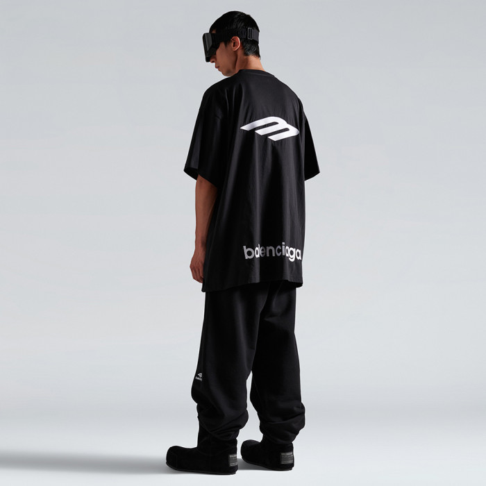 NIGO Balenciaga 3b Sports Icon Oversized T-shirt Light Marine Blue White #nigo335833