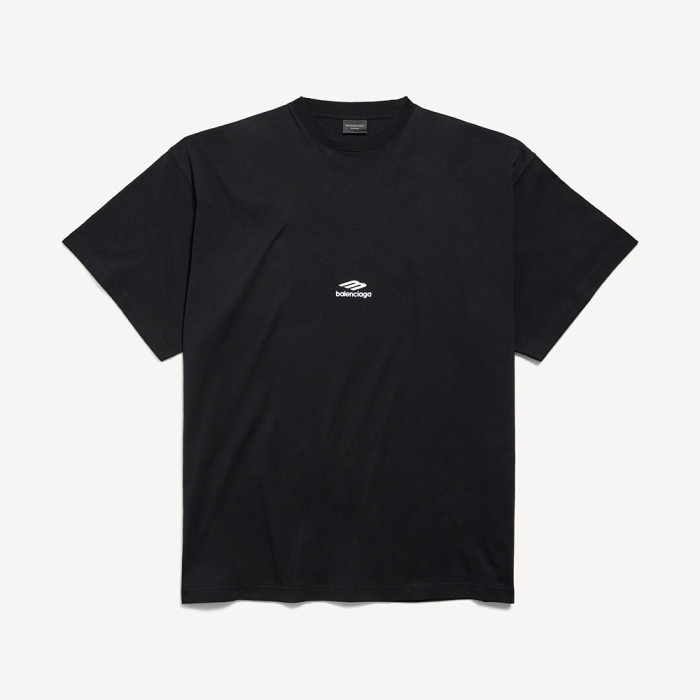 NIGO Balenciaga 3b Sports Icon Oversized T-shirt Light Marine Blue White #nigo335833
