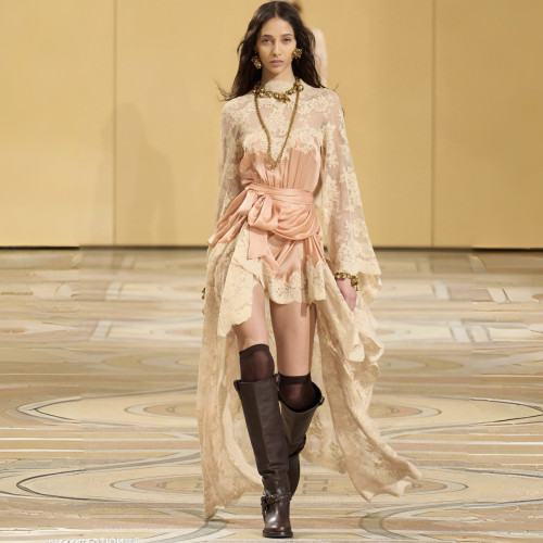 NIGO Zimmermann Hypnotic Satin Drape Dress #nigo335820