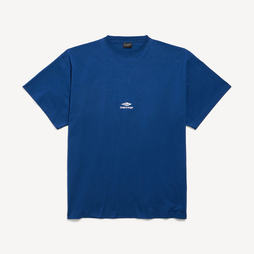 NIGO Balenciaga 3b Sports Icon Oversized T-shirt Light Marine Blue White #nigo335833