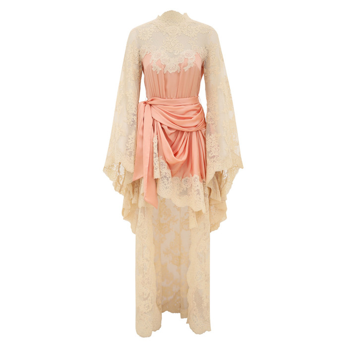 NIGO Zimmermann Hypnotic Satin Drape Dress #nigo335820