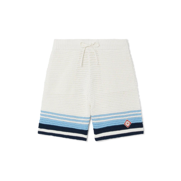 NIGO Casablanca Woven Striped Sweater Short-sleeved Shirt Shorts #nigo335805