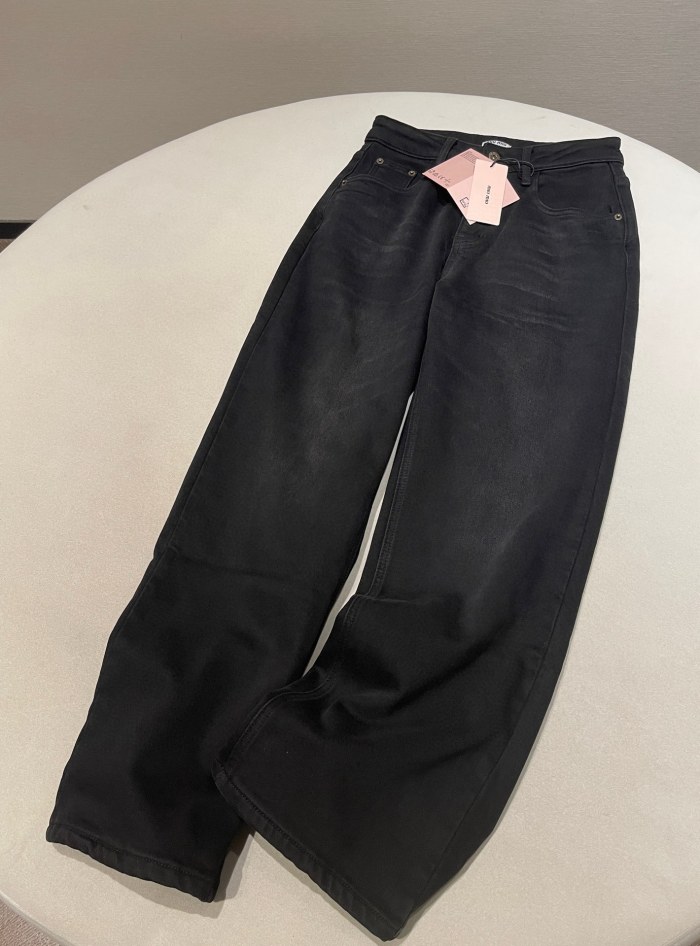 NIGO MiuMiu Navy Washed Denim Flared Jeans #nigo335826