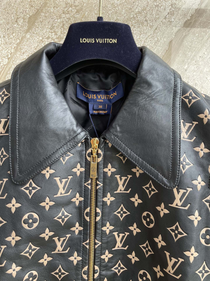 NIGO Louis Vuitton Sheepskin Embossed Jacket #nigo335877