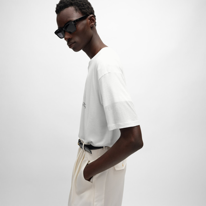NIGO Celine Double Layered T-shirt in Fine Cotton Jersey #nigo335870