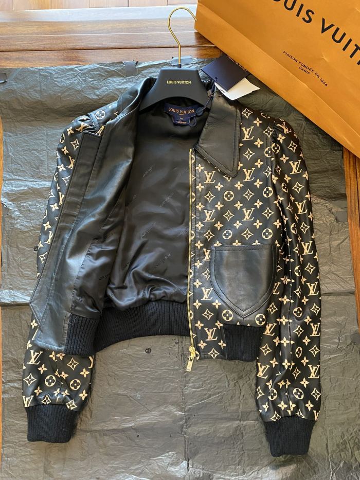 NIGO Louis Vuitton Sheepskin Embossed Jacket #nigo335877