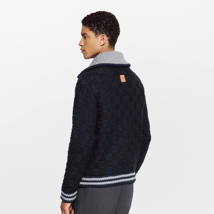 NIGO Louis Vuitton Damier Knit Blouson #nigo335859