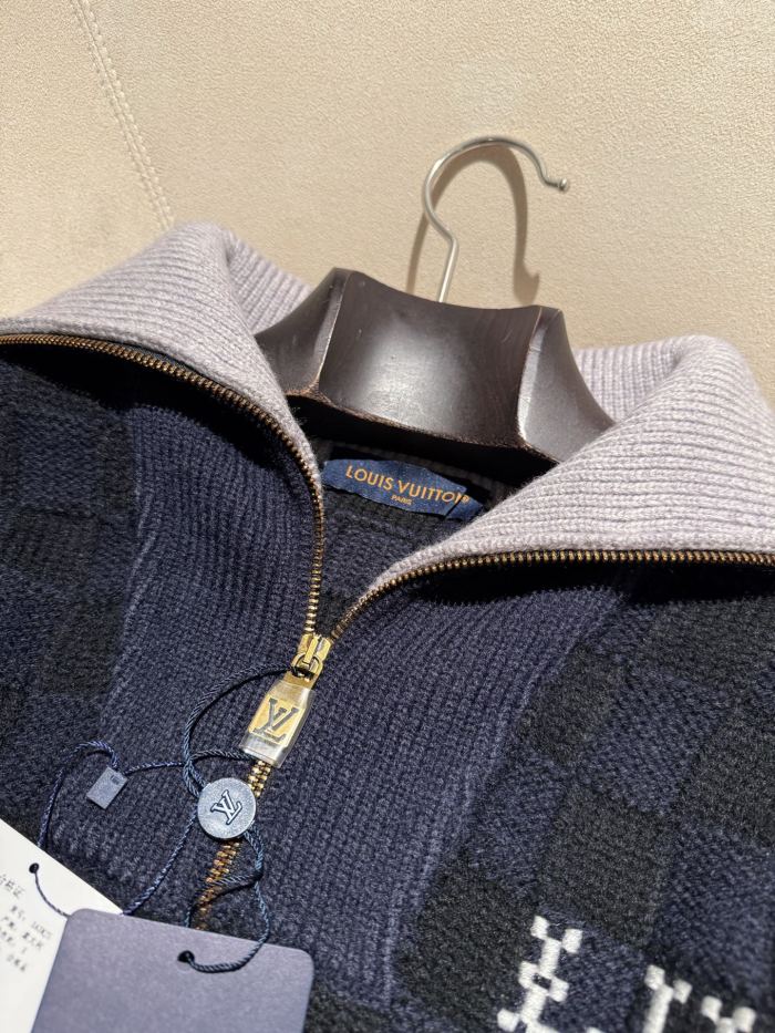 NIGO Louis Vuitton Damier Knit Blouson #nigo335859