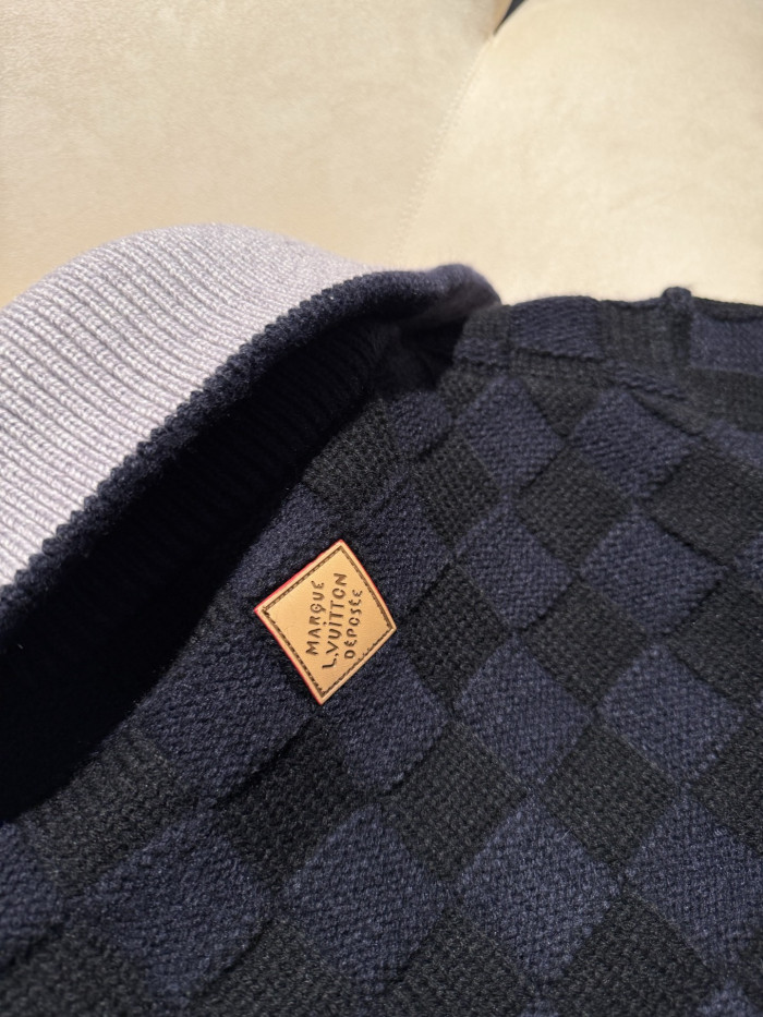 NIGO Louis Vuitton Damier Knit Blouson #nigo335859