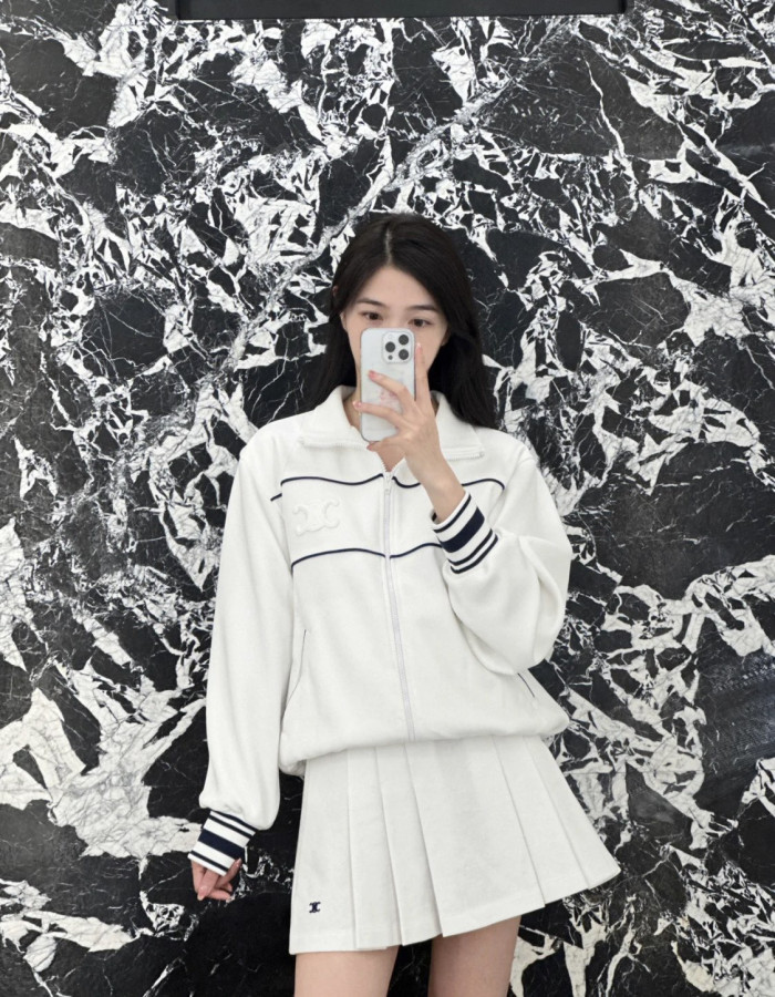 NIGO Celine Women Tracksuit Jacket Casual Short Skirts  Jersey #nigo335940