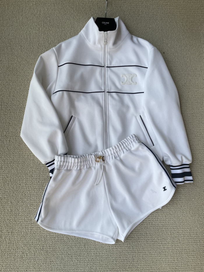NIGO Celine Women Tracksuit Jacket Casual Short Skirts  Jersey #nigo335940