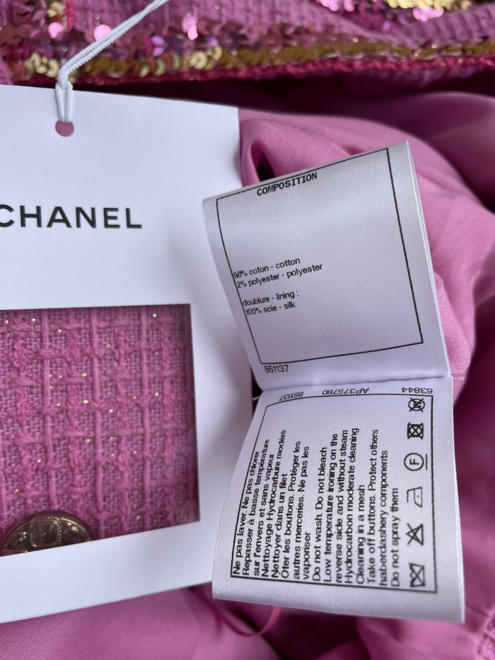NIGO Chanel Tweed Pink Dress #nigo335878