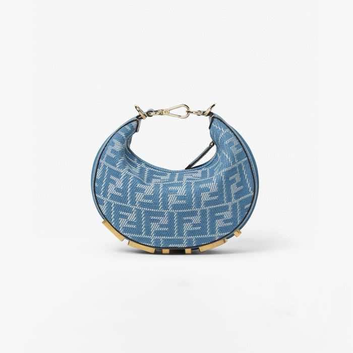 NIGO Fendi Fendigraphy Mini Fabric Blue #nigo322306