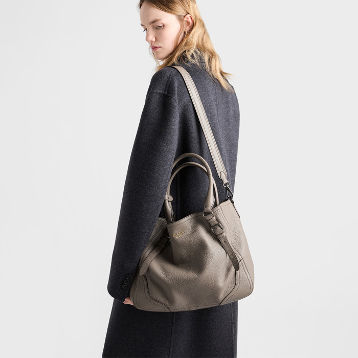 NIGO PRADA Large Leather Tote Bag #nigo335977