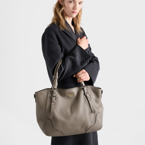 NIGO PRADA Large Leather Tote Bag #nigo335977