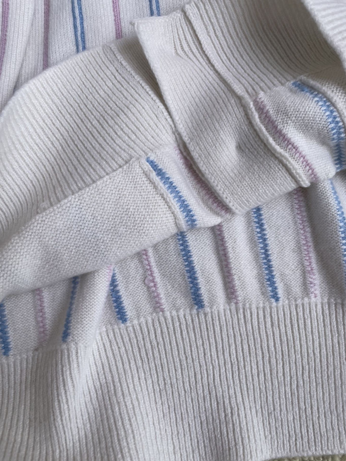 NIGO Chanel Striped Cashmere Cardigan #nigo335941