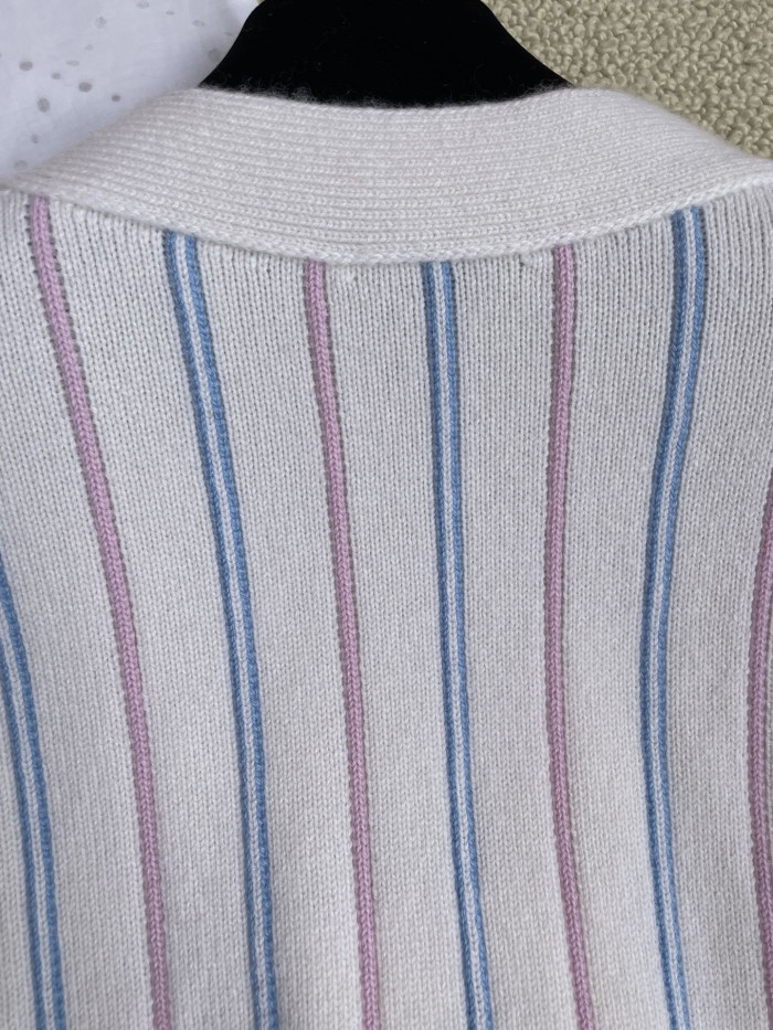 NIGO Chanel Striped Cashmere Cardigan #nigo335941